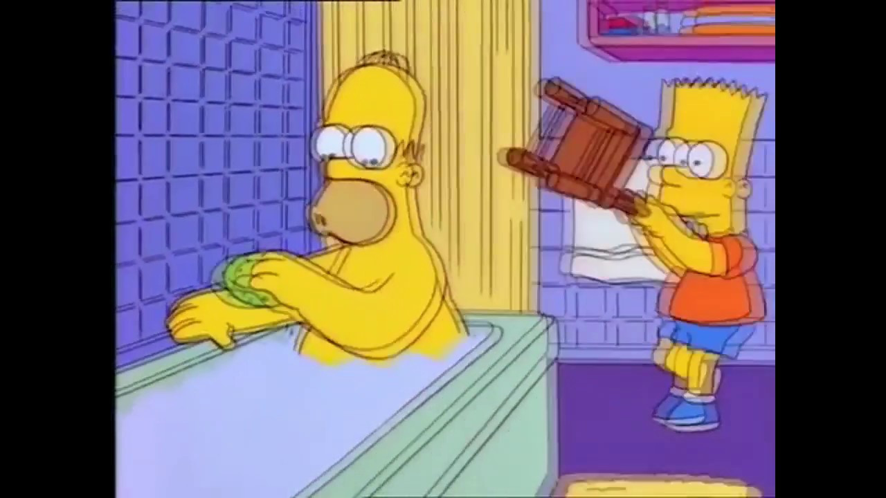 Best ideas about Bart Hits Homer With Chair
. Save or Pin Bart hits Homer with a chair Now.