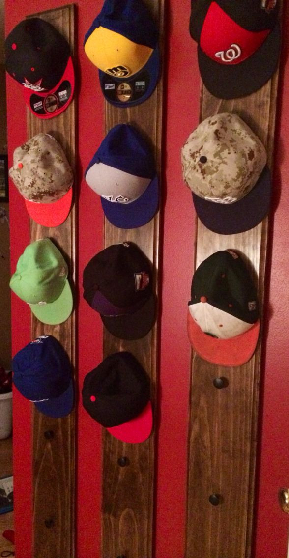 Best ideas about Baseball Cap Rack DIY
. Save or Pin Best 25 Baseball hat racks ideas on Pinterest Now.