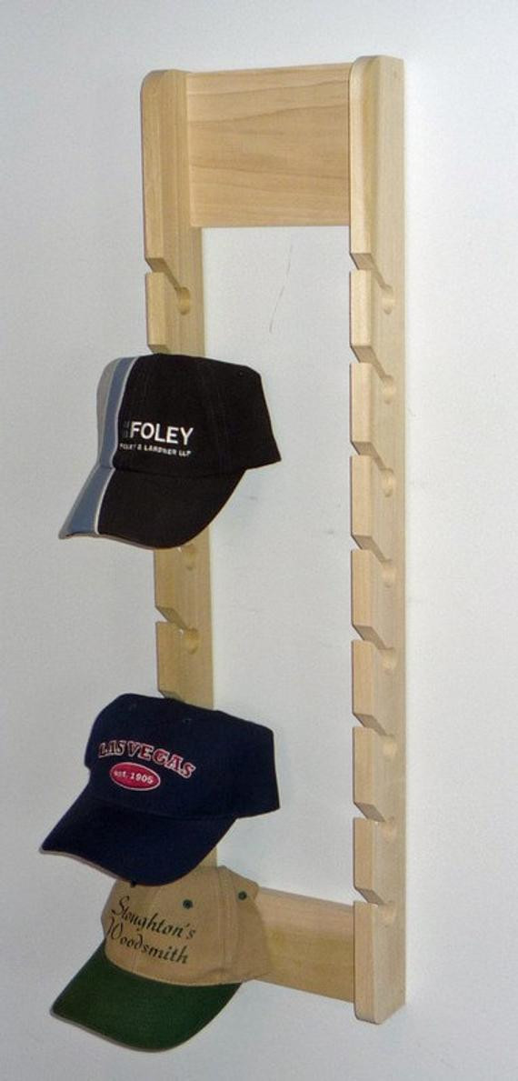 Best ideas about Baseball Cap Rack DIY
. Save or Pin Economy Poplar Cap Rack for 16 Caps Now.