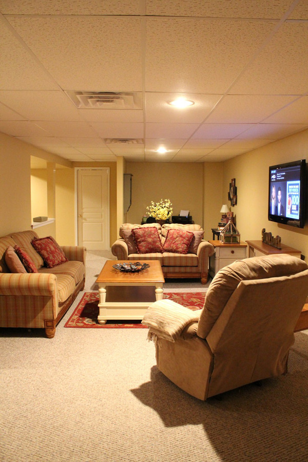 Best ideas about Basement Family Room
. Save or Pin Basement Ideas With Entertainment Area Now.