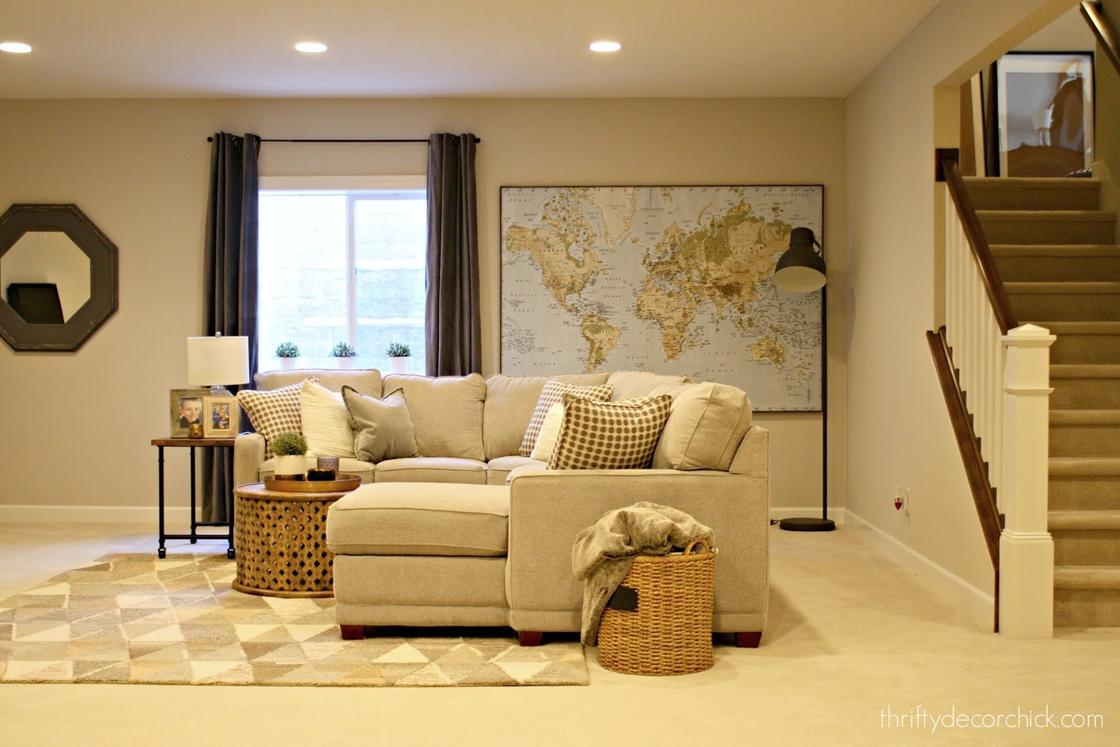 Best ideas about Basement Family Room
. Save or Pin Adding some warm and cozy to the basement family room from Now.