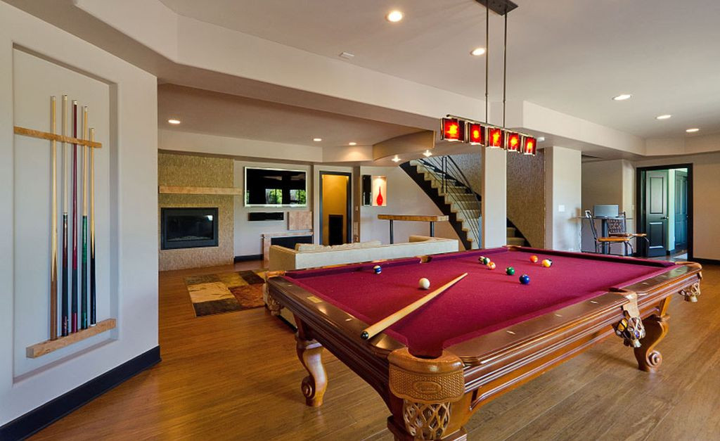 Best ideas about Basement Game Room Ideas
. Save or Pin Convert Your Contemporary Basement Into Livable Space Now.