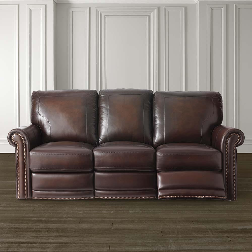 Best ideas about Bassett Leather Sofa
. Save or Pin Dark Brown Leather Motion Sofa Now.
