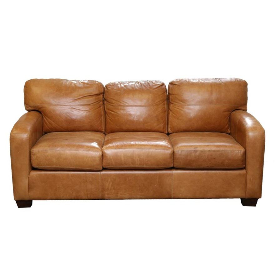 Best ideas about Bassett Leather Sofa
. Save or Pin Distressed Leather Sofa by Bassett EBTH Now.