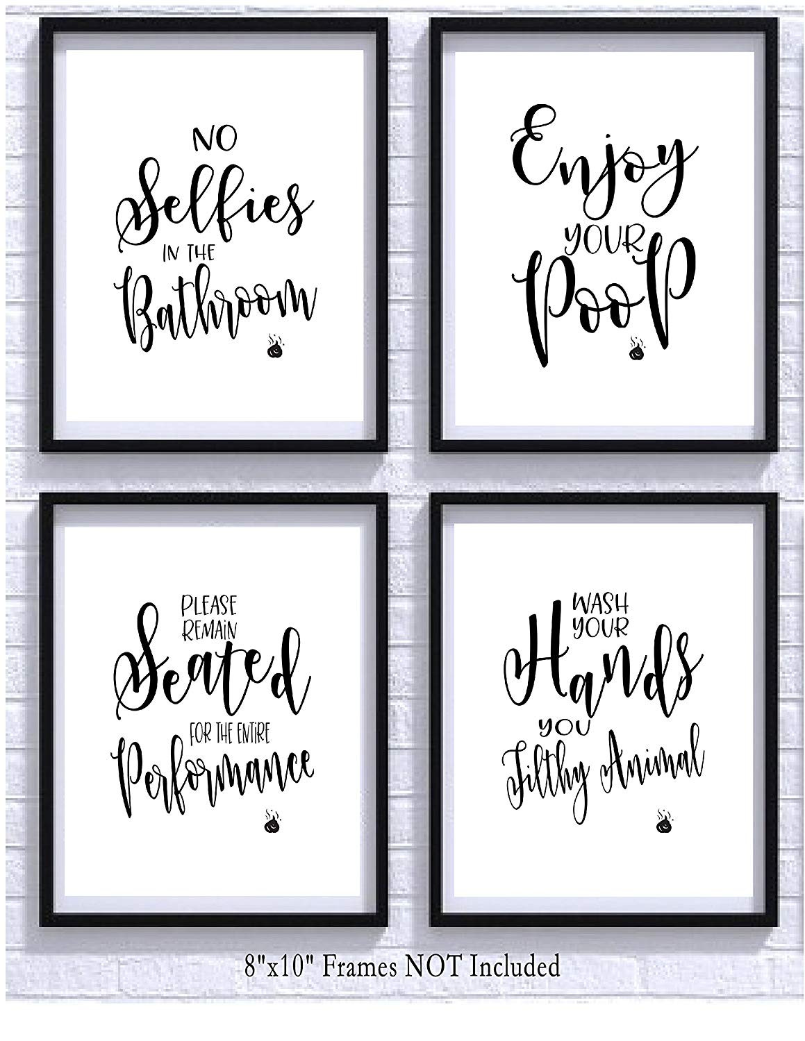 Best ideas about Bathroom Art Prints
. Save or Pin Bathroom Quotes and Sayings Art Prints Now.