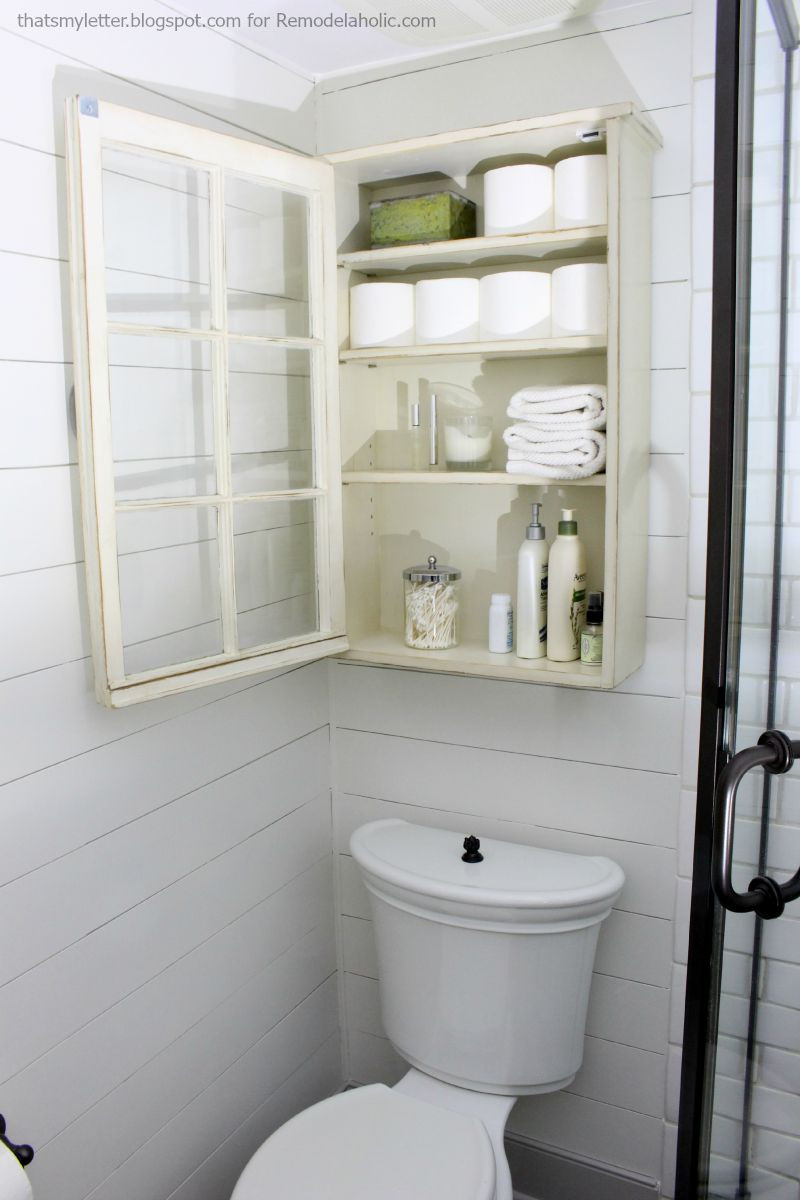 Best ideas about Bathroom Cabinet Storage
. Save or Pin Remodelaholic Now.