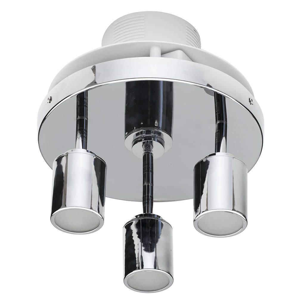 Best ideas about Bathroom Ceiling Fans
. Save or Pin 3 Light Bathroom Ceiling Spotlight w Extractor Fan Chrome Now.