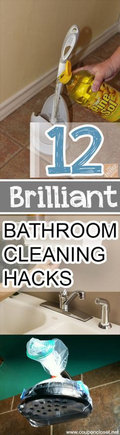 Best ideas about Bathroom Cleaning Hacks
. Save or Pin Fitness And Beauty 12 Brilliant Bathroom Cleaning Hacks Now.