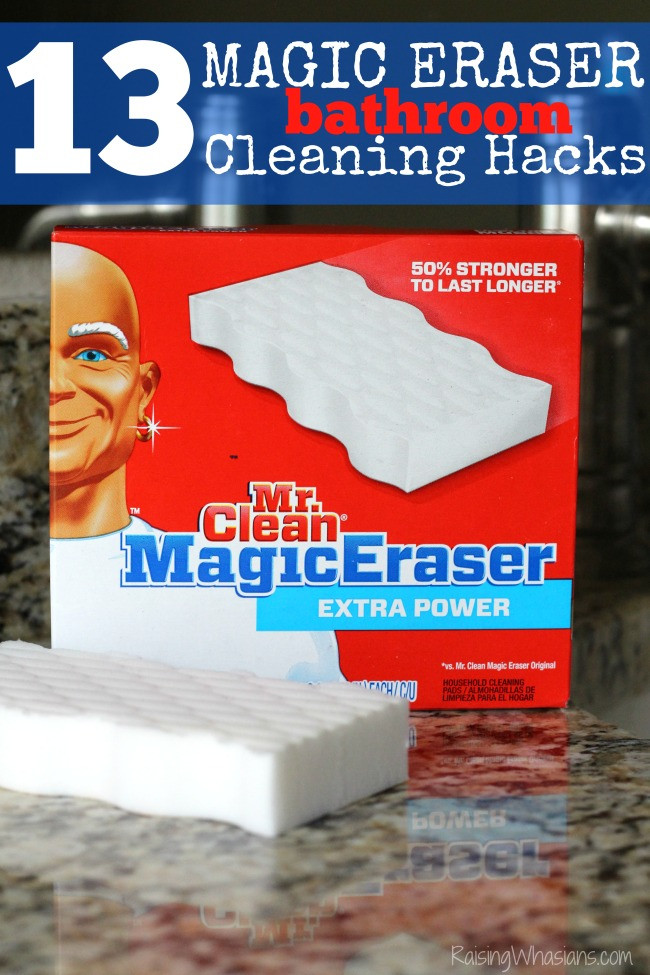 Best ideas about Bathroom Cleaning Hacks
. Save or Pin 13 Magic Eraser Bathroom Cleaning Hacks Raising Whasians Now.
