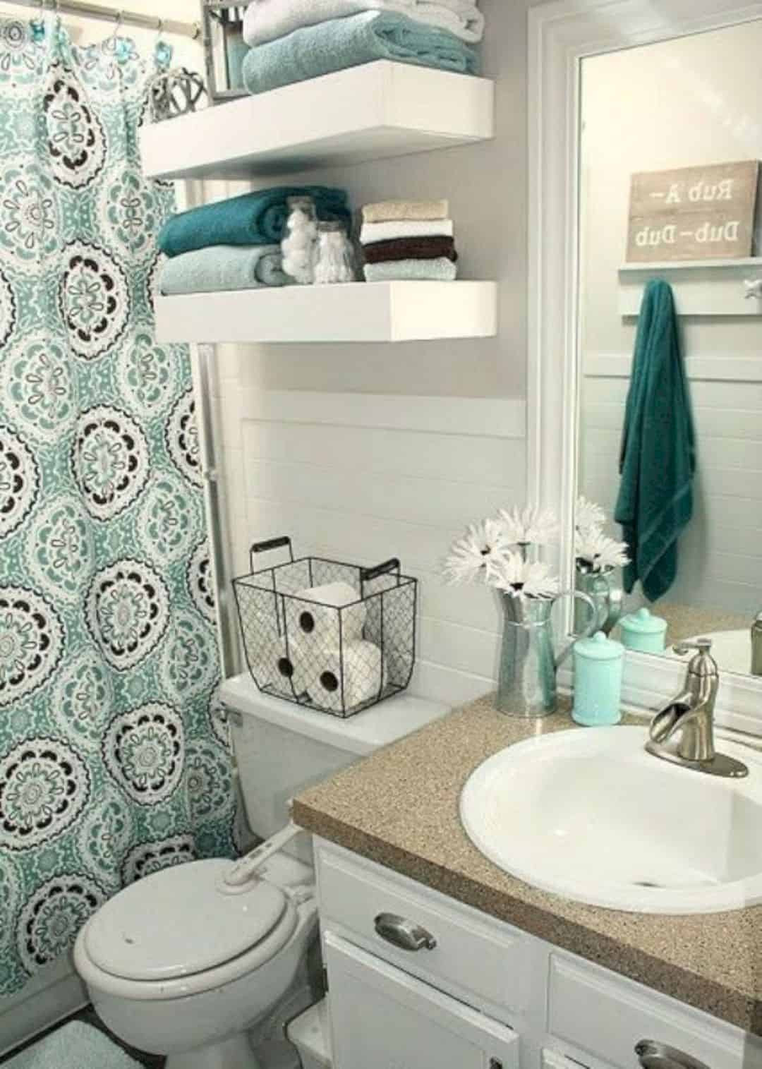 Best ideas about Bathroom Decor Ideas
. Save or Pin 17 Awesome Small Bathroom Decorating Ideas – Futurist Now.