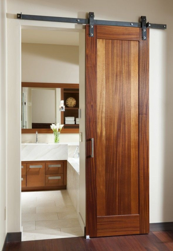 Best ideas about Bathroom Door Ideas
. Save or Pin Barn Door Rustic Interior Room Divider Now.