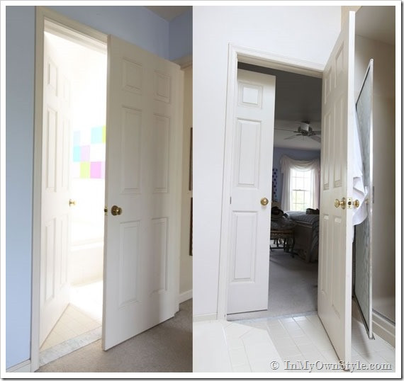 Best ideas about Bathroom Door Ideas
. Save or Pin Bathroom Gets a Makeover Using Rolling Door Hardware Now.