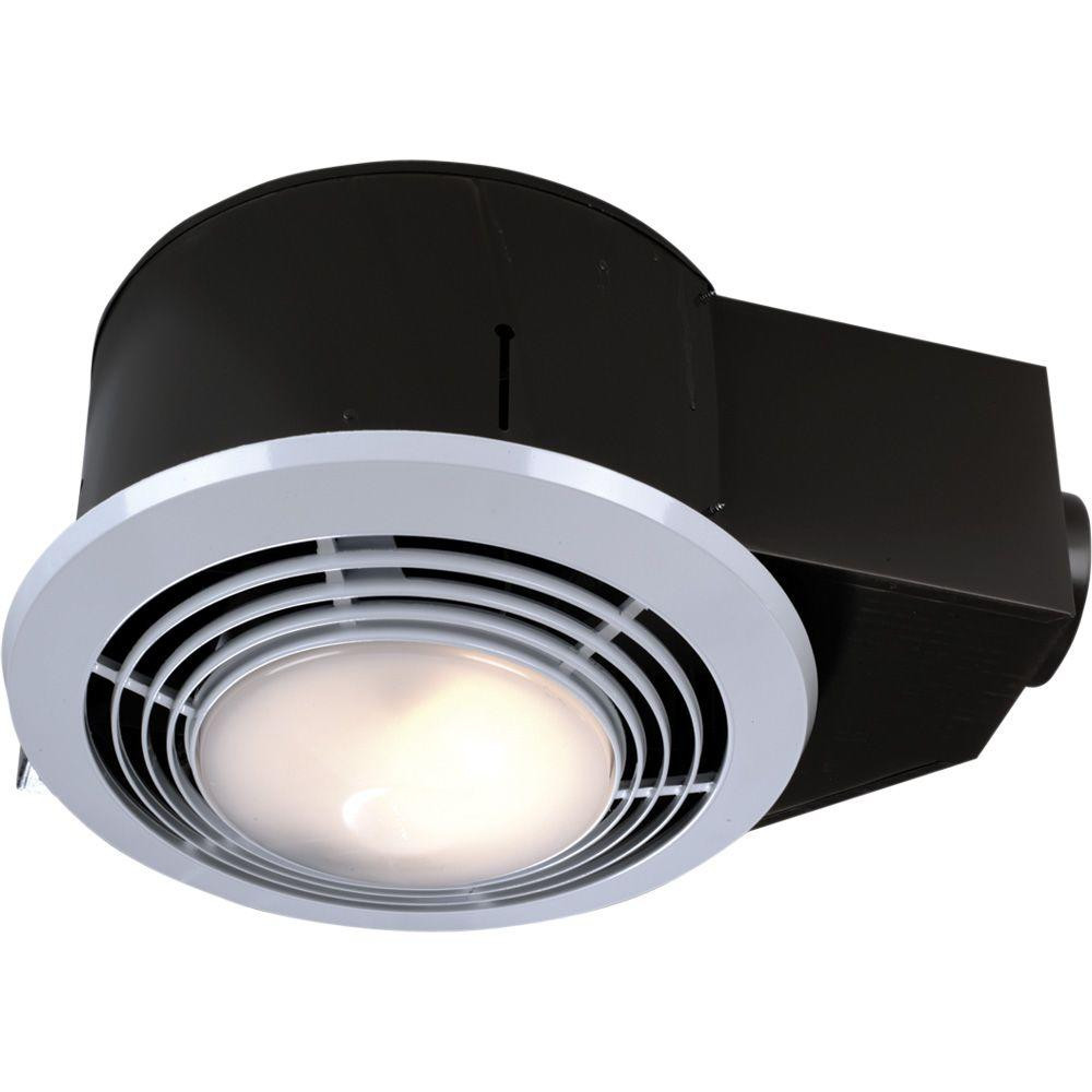 Best ideas about Bathroom Exhaust Fans With Light
. Save or Pin 100 CFM Ceiling Bathroom Exhaust Fan with Light and Heater Now.
