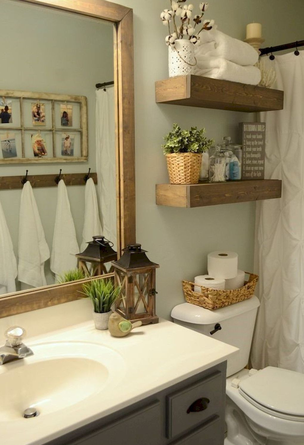 Best ideas about Bathroom Ideas Decor
. Save or Pin Nice 60 Rustic Farmhouse Small Bathroom Remodel and Decor Now.