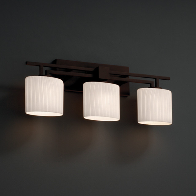 Best ideas about Bathroom Light Bar
. Save or Pin Justice Design Group Fusion Aero 3 light Ribbon Bath Bar Now.