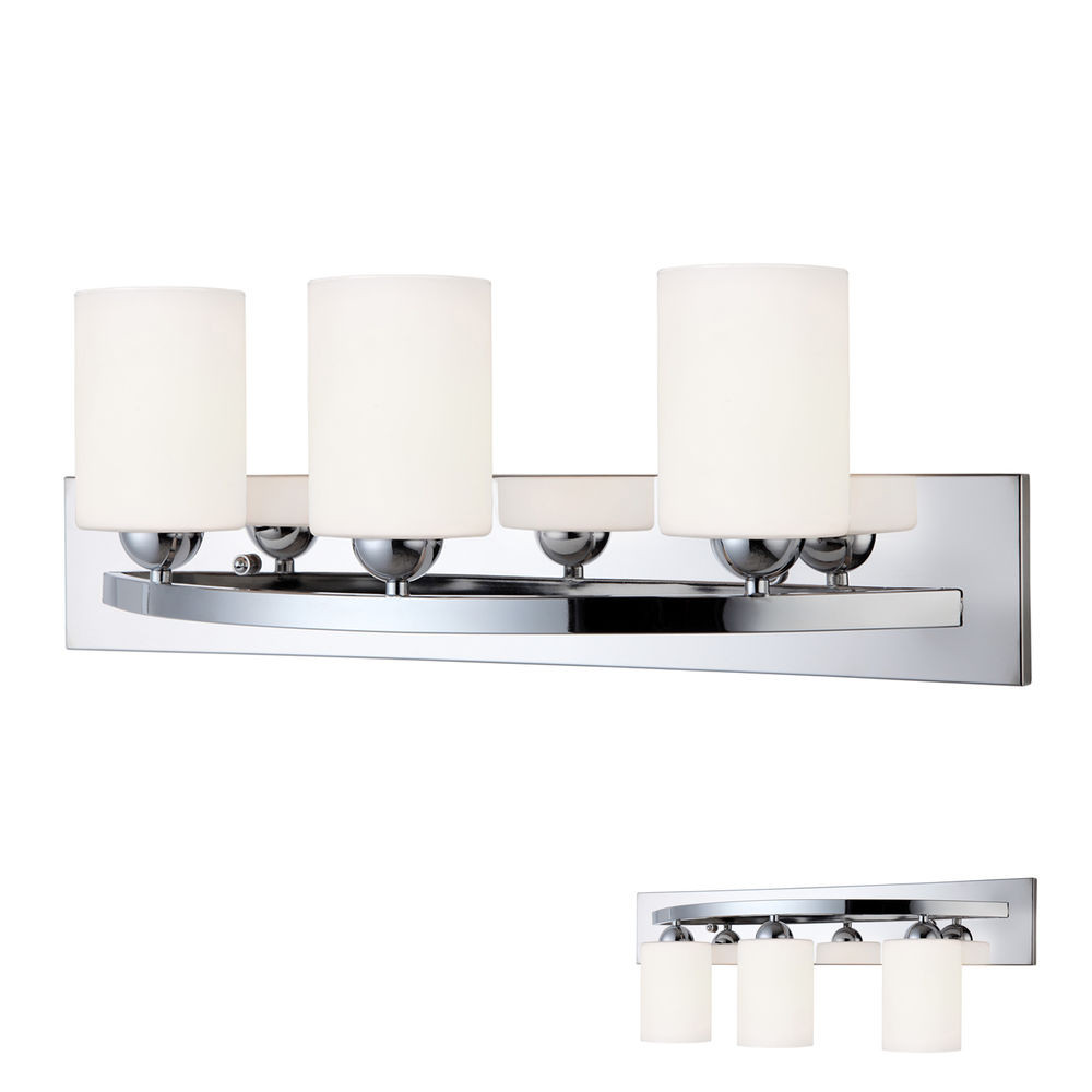 Best ideas about Bathroom Light Bar
. Save or Pin Chrome 3 Bulb Bath Vanity Light Bar Fixture Interior Now.