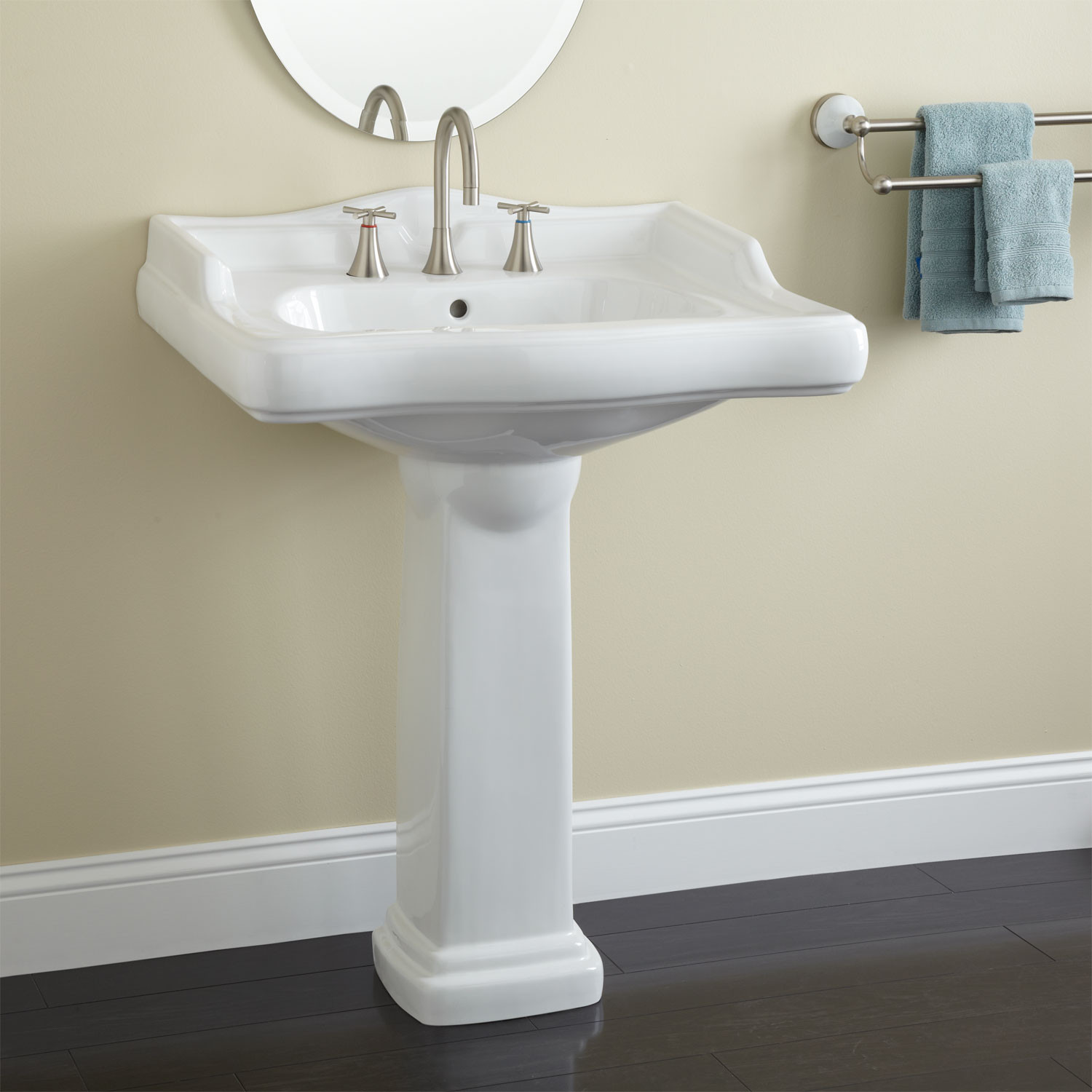 Best ideas about Bathroom Pedestal Sink
. Save or Pin Dawes Pedestal Sink Now.