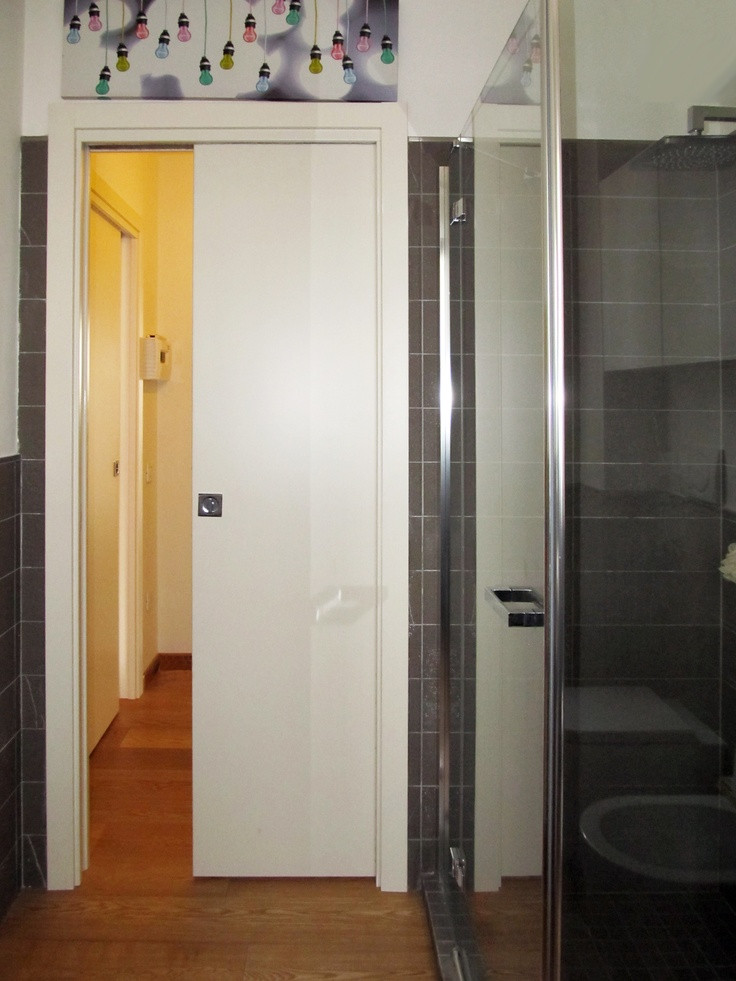 Best ideas about Bathroom Pocket Doors
. Save or Pin Eclisse Pocket door in the bathroom Now.