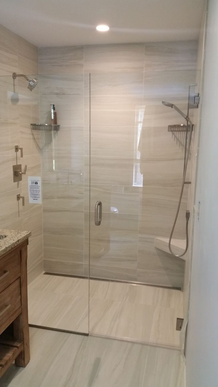 Best ideas about Bathroom Shower Designs
. Save or Pin Curbless shower installation by Valley Floors Now.