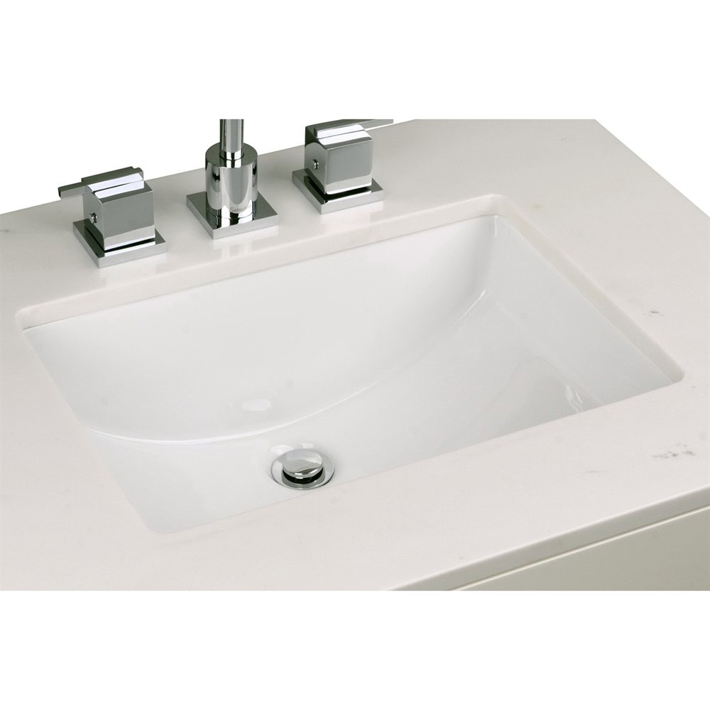 Best ideas about Bathroom Sink Lowes
. Save or Pin Cantrio Koncepts PS 106 Undermount Ceramic Sink Now.