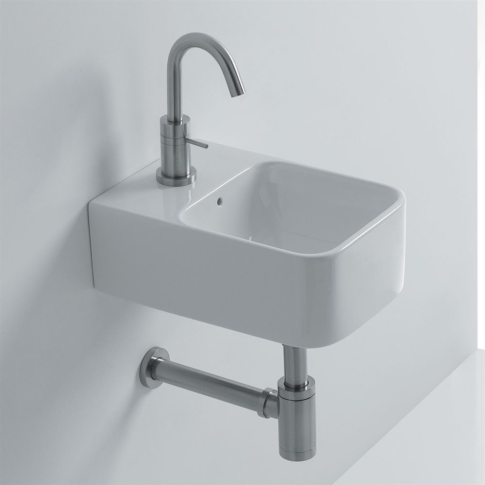 Best ideas about Bathroom Sink Lowes
. Save or Pin WS Bath Collections Wall Mount Bathroom Sink Now.