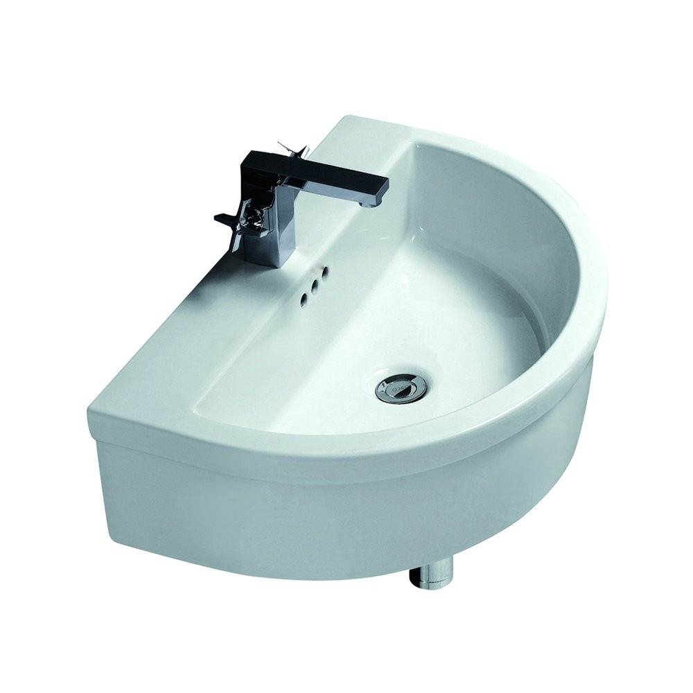Best ideas about Bathroom Sink Lowes
. Save or Pin Cantrio Koncepts Ceramic Series Vitreous China Hung Wall Now.