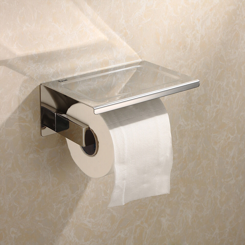 Best ideas about Bathroom Tissue Holder
. Save or Pin New Toilet Paper Holder Square Roll stainless Bathroom Now.