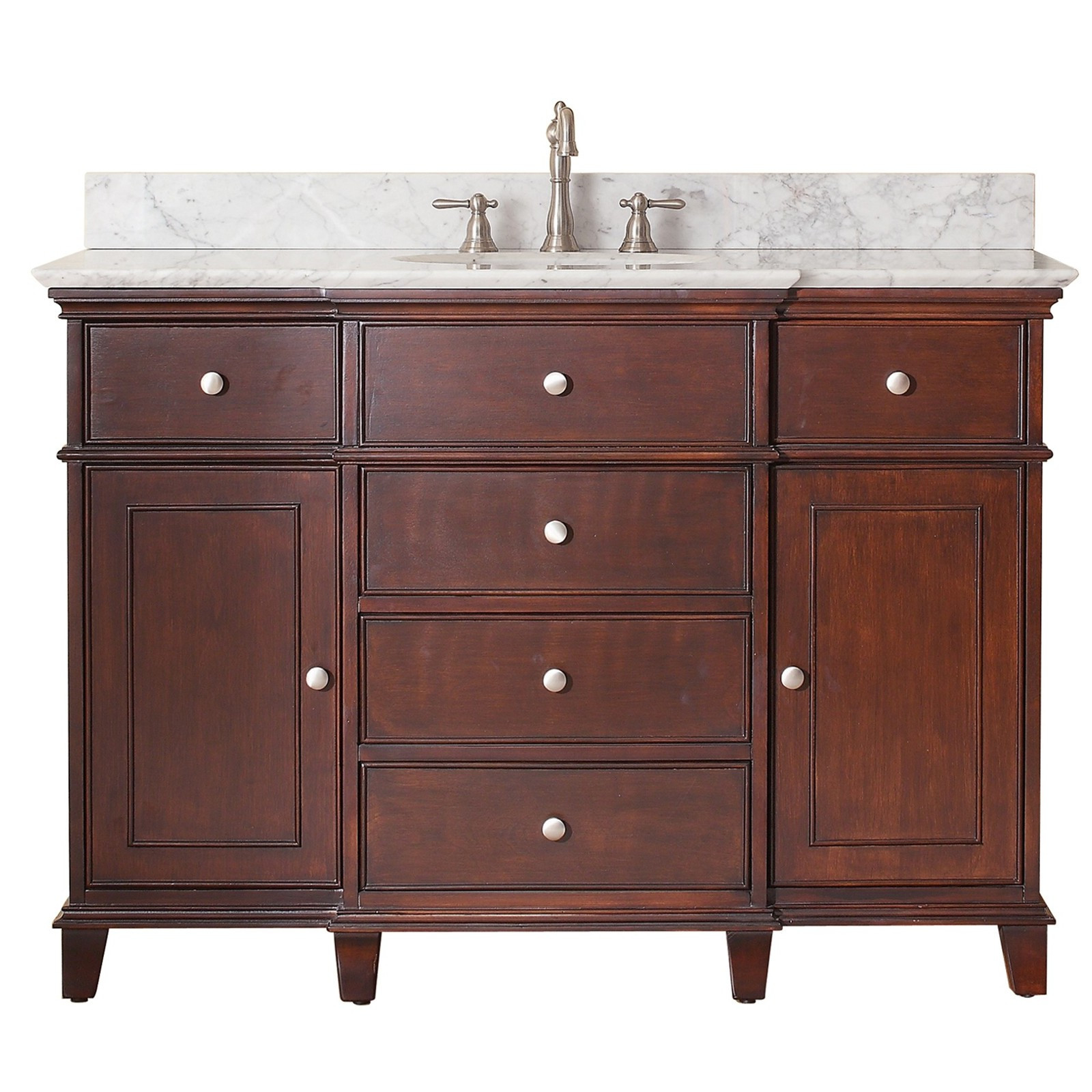 Best ideas about Bathroom Vanities Cheap
. Save or Pin Avanity Windsor 48" Traditional Single Sink Bathroom Now.