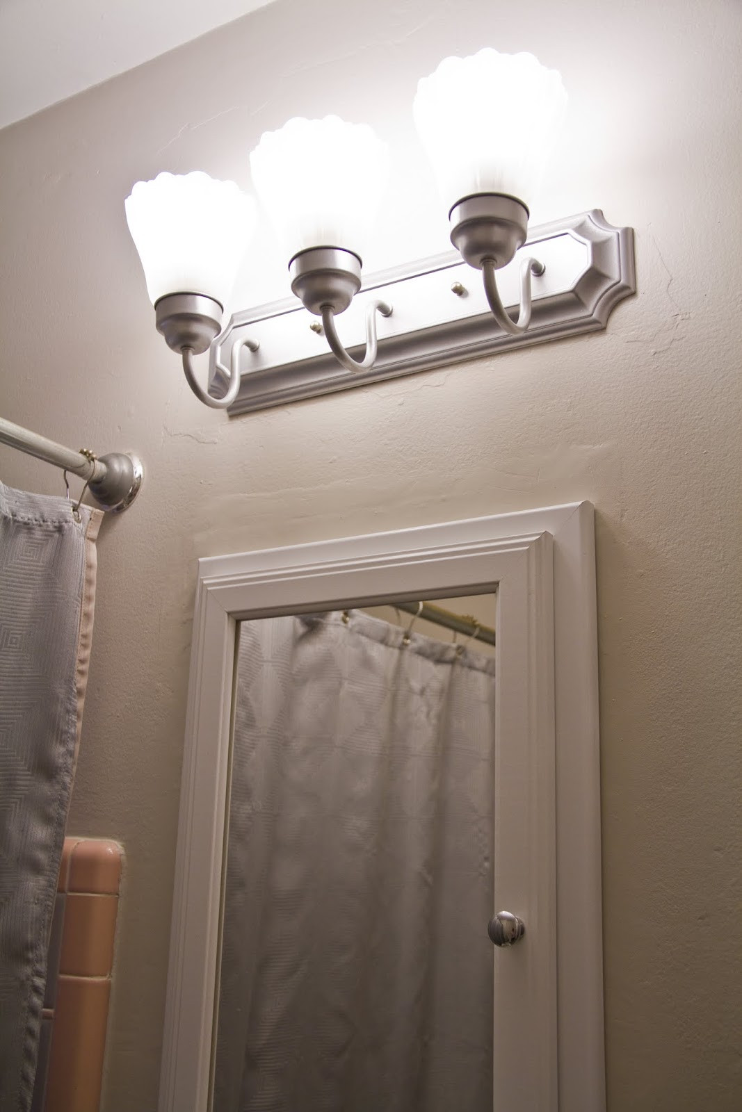 Best ideas about Bathroom Vanity Light
. Save or Pin SwingNCocoa Pink Bathroom Chronicles Vanity Light Now.
