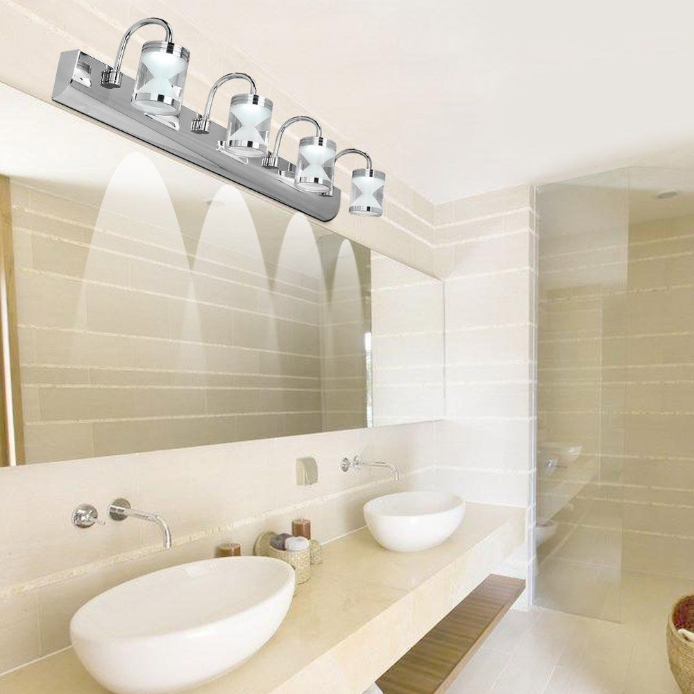 Best ideas about Bathroom Vanity Light
. Save or Pin Bathroom Vanity Light Acrylic LED Mirror Front Light Make Now.