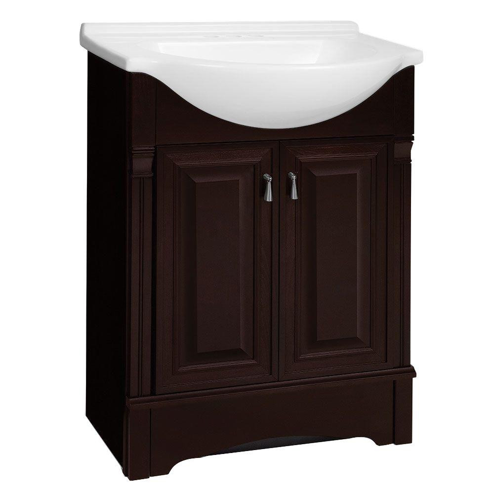 Best ideas about Bathroom Vanity With Top
. Save or Pin Vanities with Tops Bathroom Vanities The Home Depot Now.
