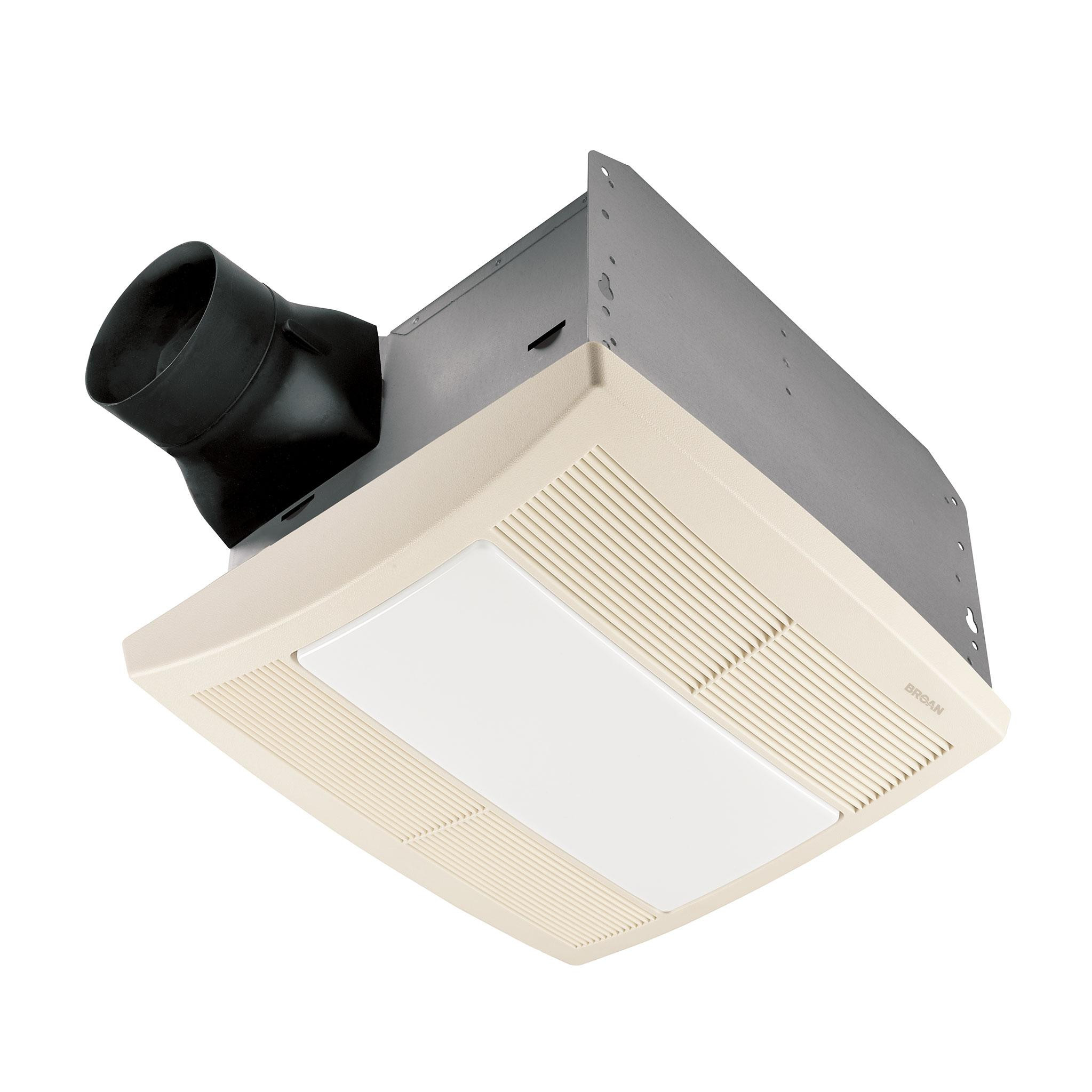 Best ideas about Bathroom Vent Fan With Light
. Save or Pin Broan QTR080L Ventilation Fan and Light Bathroom Fans Now.