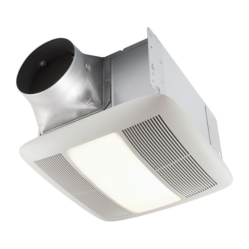 Best ideas about Bathroom Vent Fan With Light
. Save or Pin QT140LE Broan QT Light Series Now.