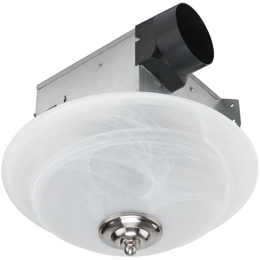 Best ideas about Bathroom Vent Fan With Light
. Save or Pin Utilitech 2 Sones 70 CFM White Bathroom Fan Room Light Now.