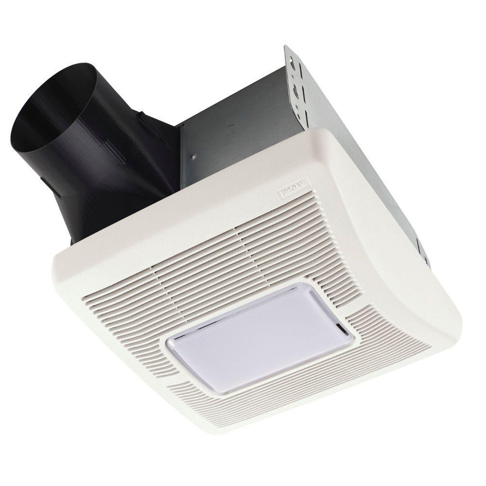 Best ideas about Bathroom Vent Fan With Light
. Save or Pin 70 CFM Ceiling Exhaust Fan with Light and 1300 Watt Heater Now.