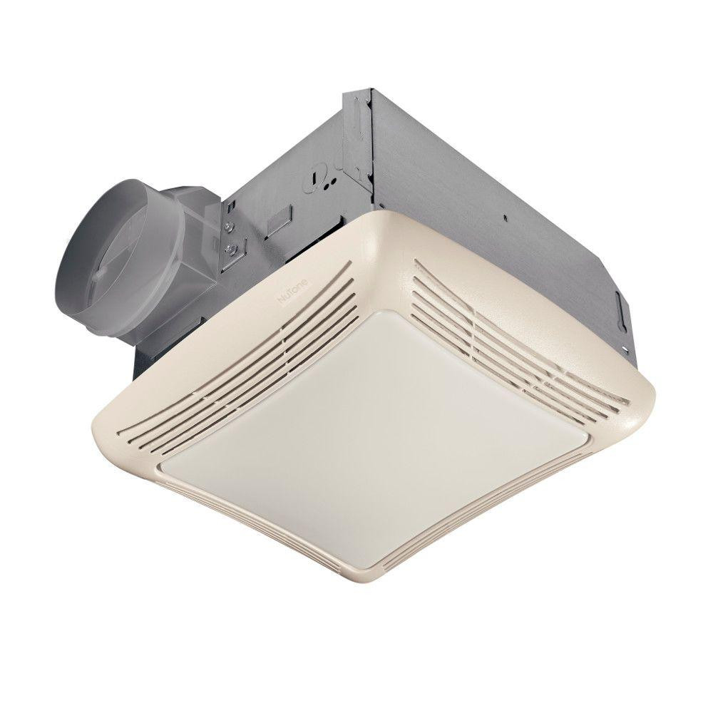 Best ideas about Bathroom Vent Fan With Light
. Save or Pin NuTone 50 CFM Ceiling Exhaust Bath Fan with Light 763N Now.