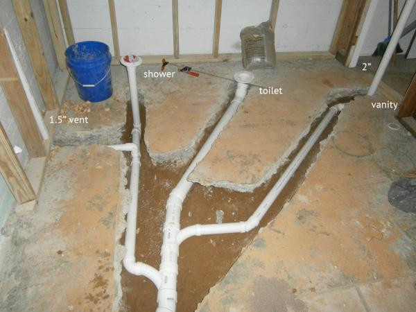 Best ideas about Bathroom Vent Pipe
. Save or Pin Basement Bathroom Vent and Drain Questions DoItYourself Now.