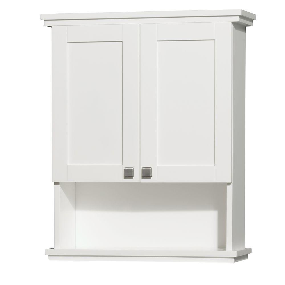 Best ideas about Bathroom Wall Storage Cabinets
. Save or Pin Wyndham Collection Acclaim 25 in W x 30 in H x 9 1 8 in Now.