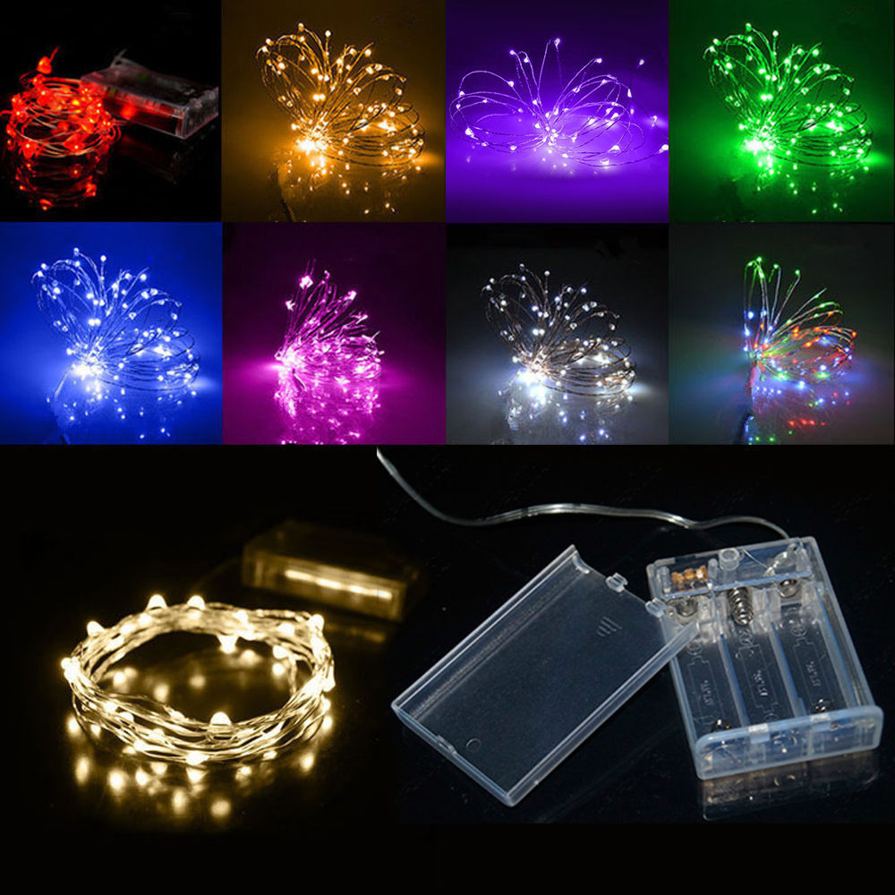 Best ideas about Battery Operated Outdoor Christmas Lights
. Save or Pin LED Strip 2M 3M 4M 5M 10M Fairy Light String Battery Now.
