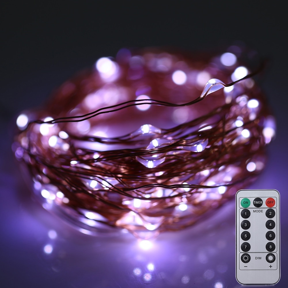 Best ideas about Battery Operated Outdoor String Lights
. Save or Pin 10M 100 Leds Battery Operated Copper Wire Fairy LED String Now.