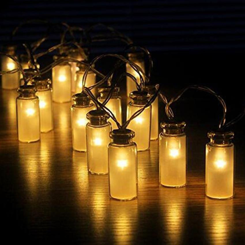 Best ideas about Battery Operated Outdoor String Lights
. Save or Pin Mason Jar String Lights Garden Deck Patio Lighting Battery Now.