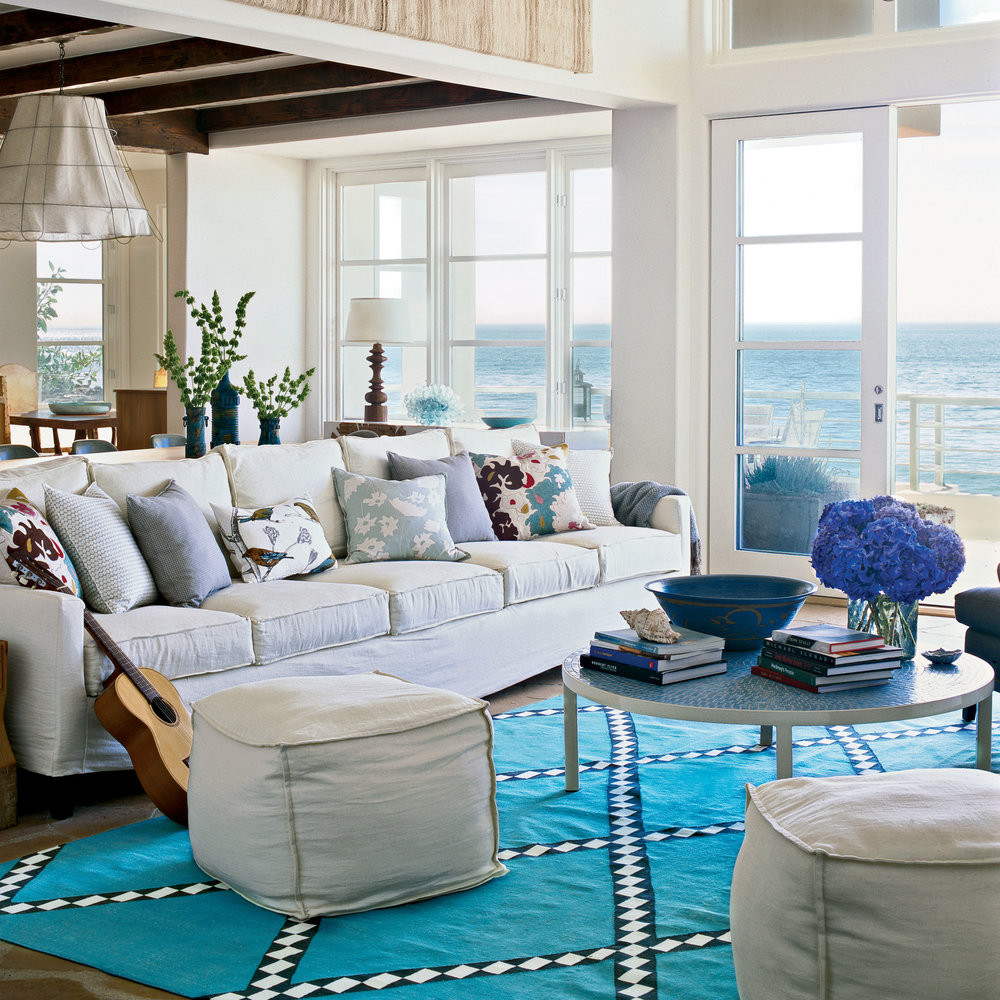 Best ideas about Beach Living Room
. Save or Pin Coastal Living Room Decor Colorful Cozy Spaces Now.
