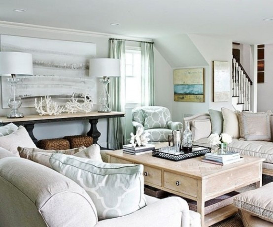 Best ideas about Beach Living Room
. Save or Pin 37 Sea and Beach Inspired Living Rooms DigsDigs Now.