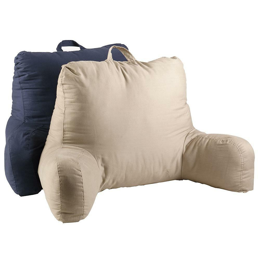 Best ideas about Bed Chair Pillow
. Save or Pin Twill Bed Rest Navy Pillow Back Support Arm Stable TV Now.