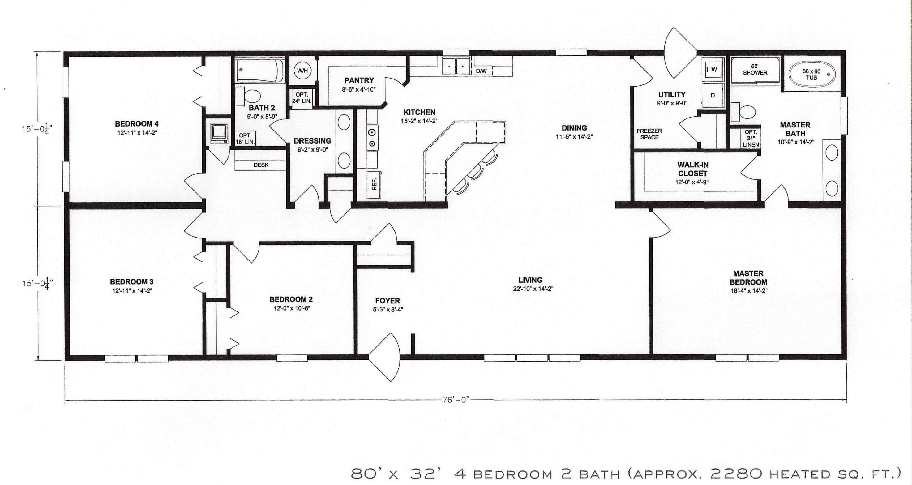 Best ideas about Bedroom Floor Plan
. Save or Pin 4 Bedroom Floor Plan F 1001 Hawks Homes Now.