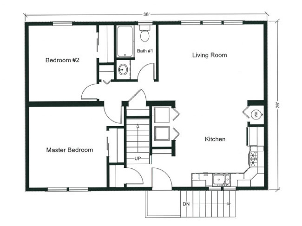 Best ideas about Bedroom Floor Plan
. Save or Pin 2 Bedroom Apartment Floor Plan 2 Bedroom Open Floor Plan Now.