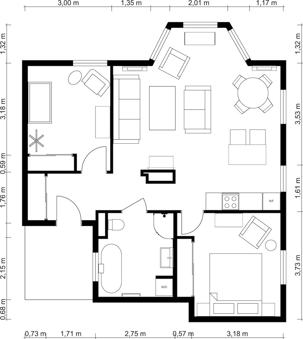 Best ideas about Bedroom Floor Plan
. Save or Pin 2 Bedroom Floor Plans Now.