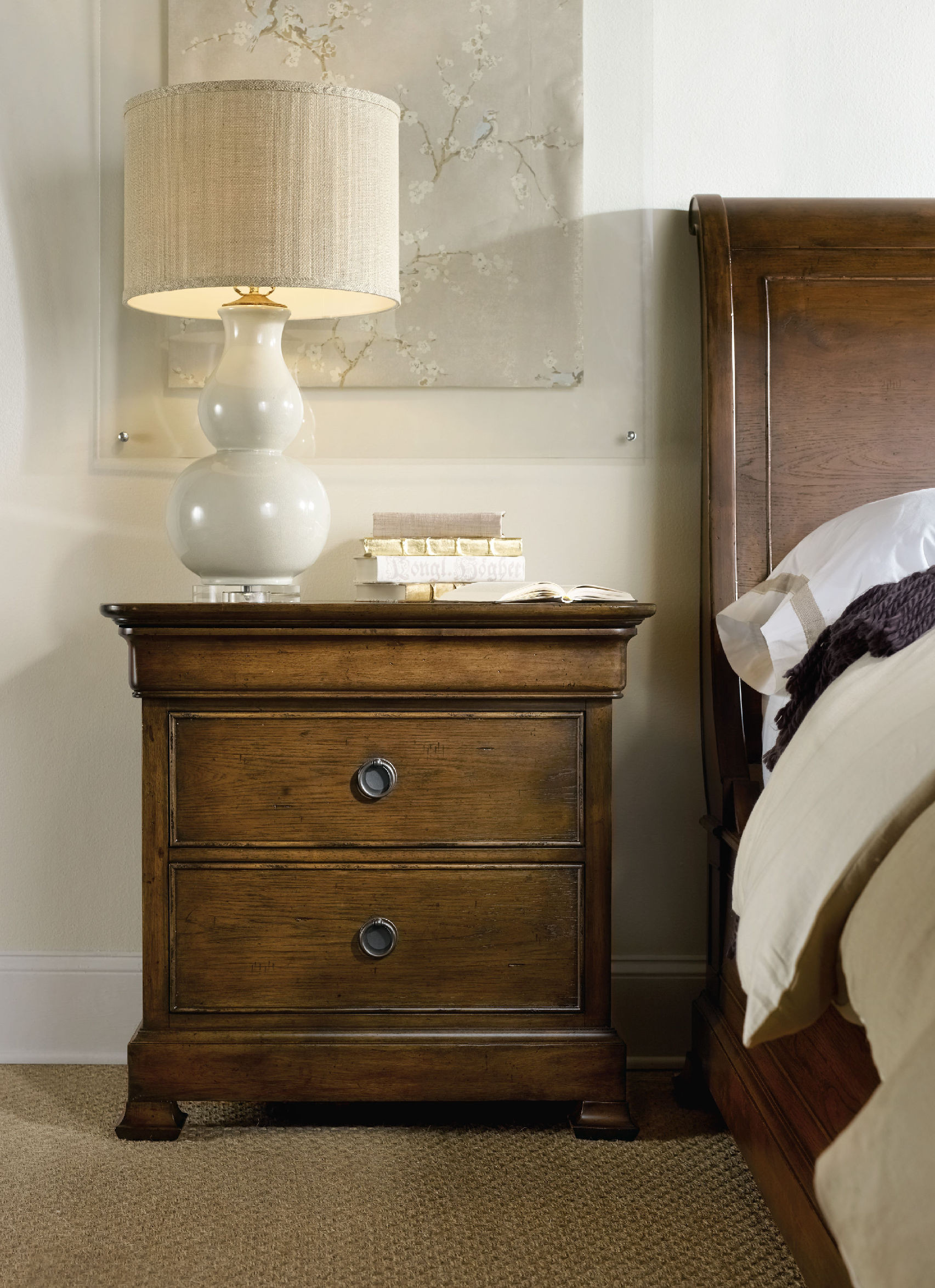 Best ideas about Bedroom Night Stands
. Save or Pin Hooker Furniture Bedroom Archivist Three Drawer Nightstand Now.