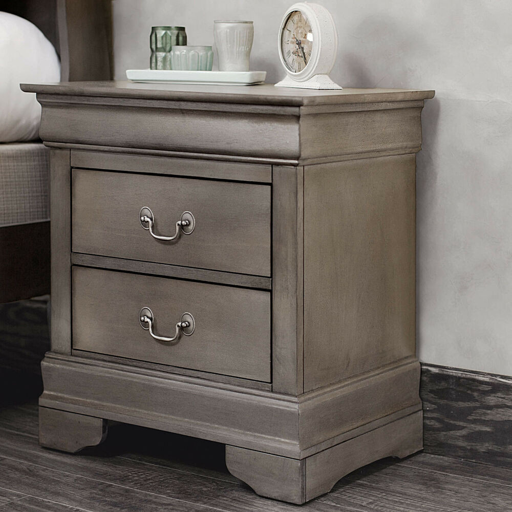 Best ideas about Bedroom Night Stands
. Save or Pin 2 Drawer Nightstand End Table Bedside Wood Bedroom Now.