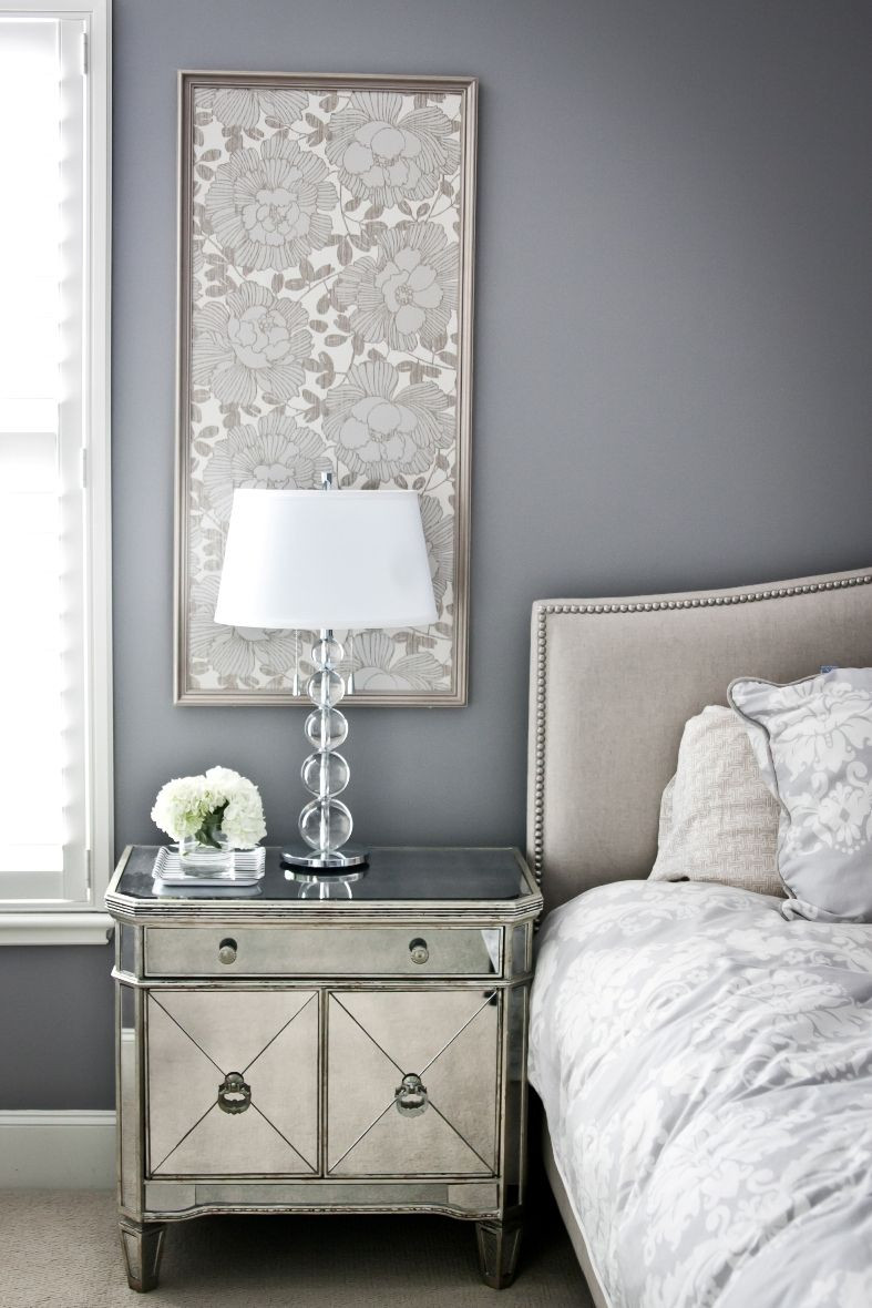 Best ideas about Bedroom Night Stands
. Save or Pin Easy idea framed fabric panels for bedside walls Now.